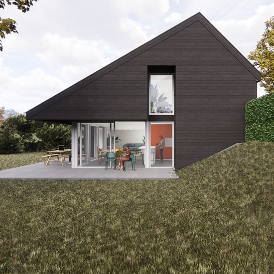 Studio Brandvries | uitbouw woning achterkant renovatie heenvliet door architecten rotterdam