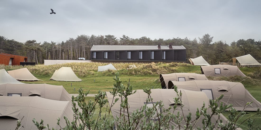 Studio Brandvries | hostel vlieland de nulck op camping stortemelk vlieland door architectenbureau rotterdam