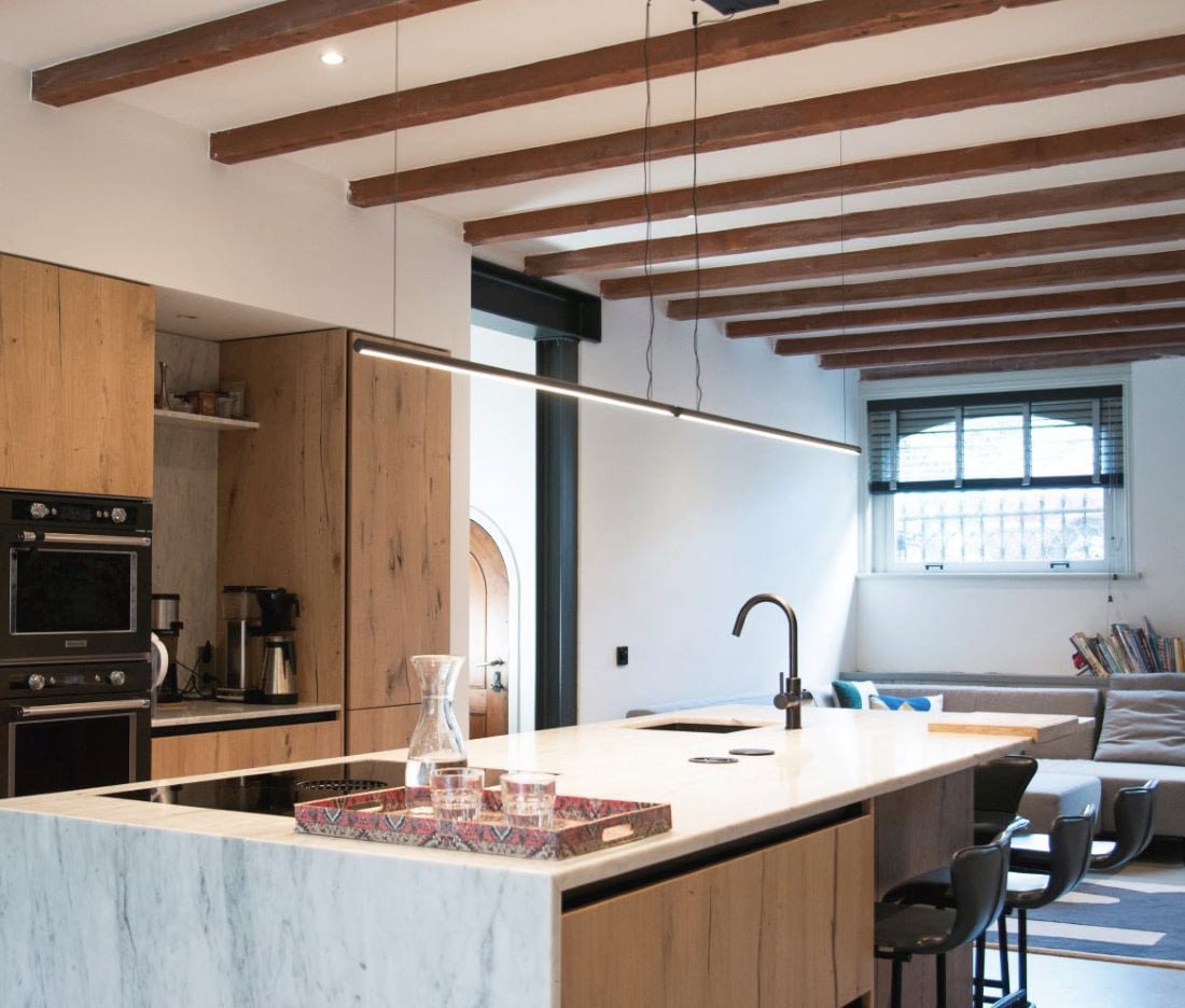 Studio Brandvries | uitbouw woning keuken herenhuis rotterdam door architectenbureau rotterdam