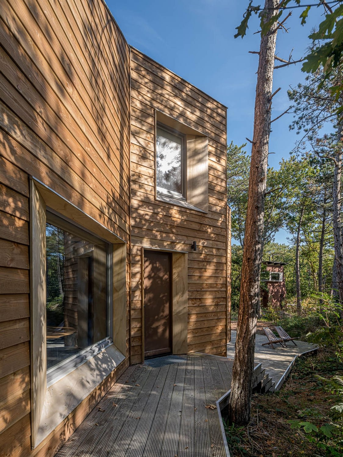 Studio Brandvries | boshuisjes vlieland houtskeletbouw door architectenbureau rotterdam