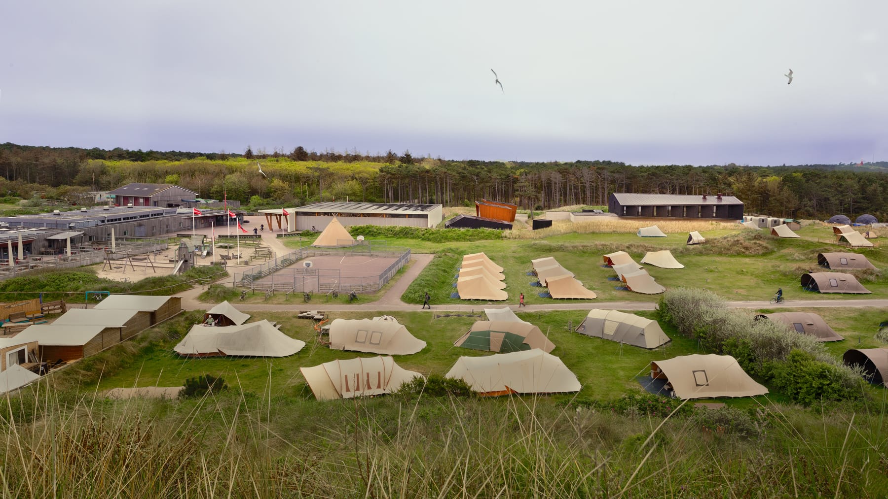 Studio Brandvries | ontwerp kampeerwinkel en de nulck op camping stortemelk vlieland door architectenbureau rotterdam | Studio Brandvries